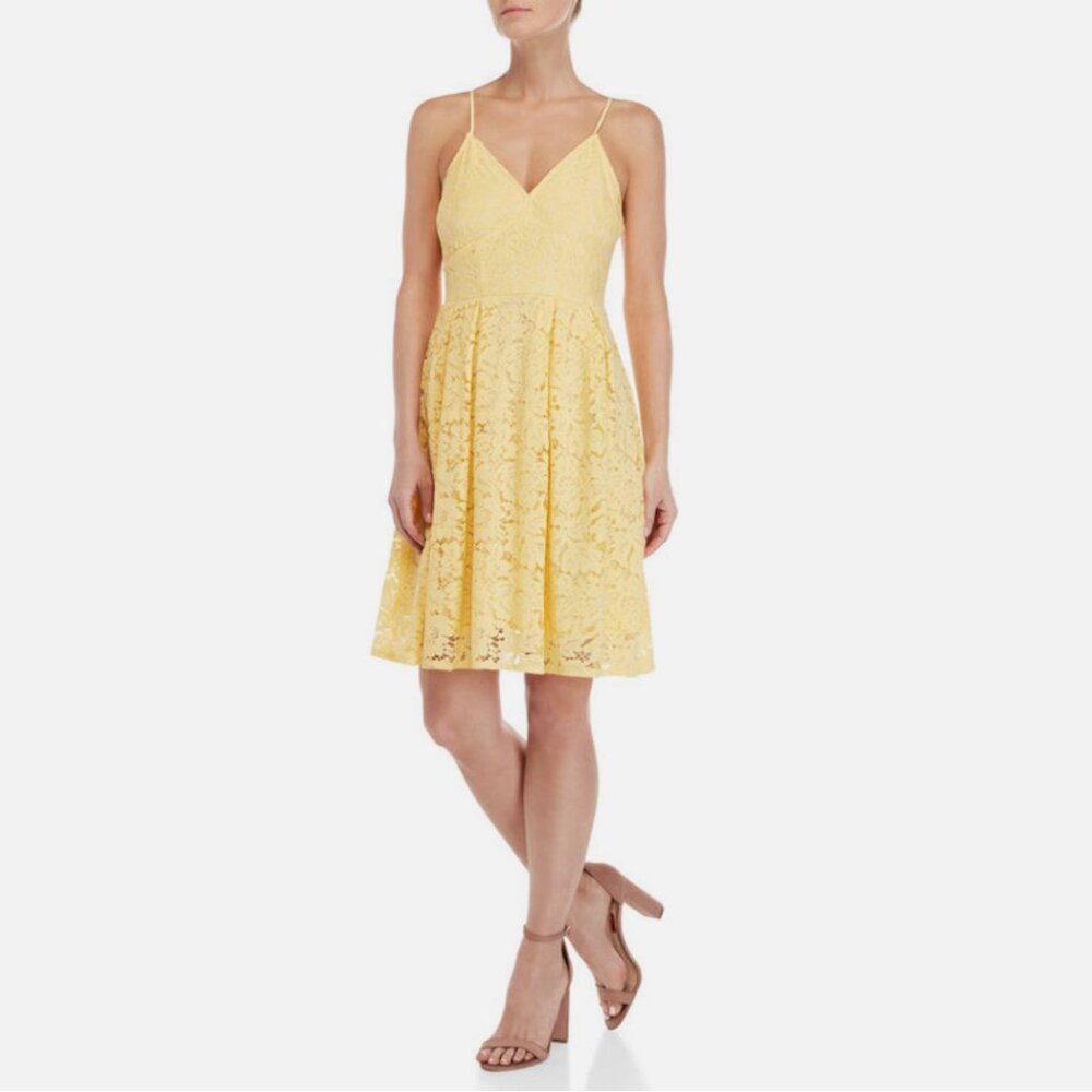 ABS Collection Lace Mini Dress